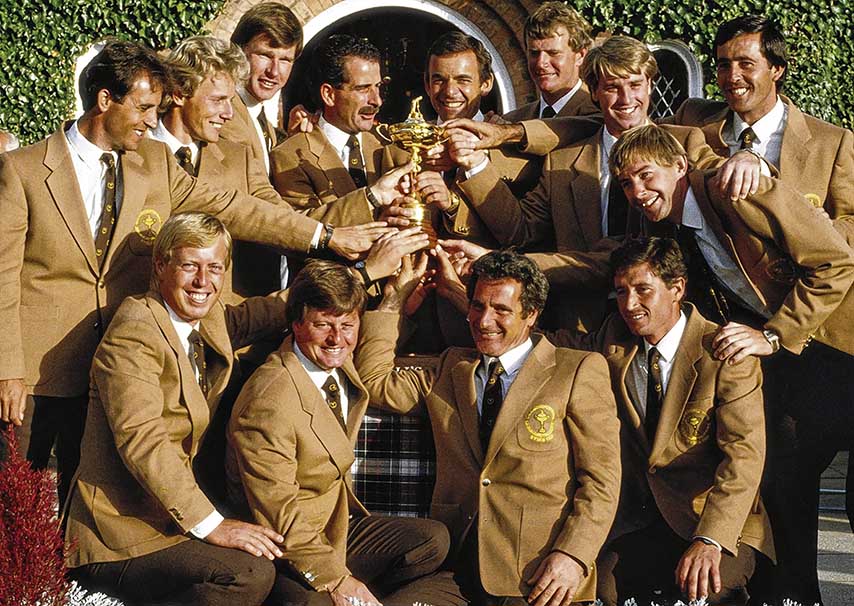 Op grote schaal Anoniem Reis Unforgettable Moments: Huge Ryder Cup Progress for Europe in 1985