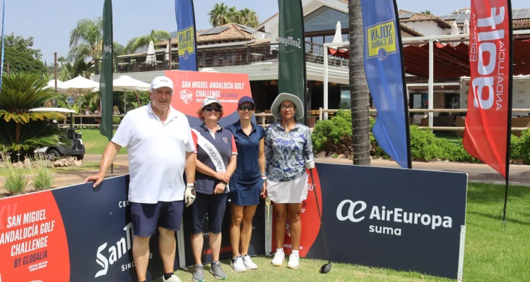 Los Arqueros Golf, éxito rotundo en el San Miguel Andalucía Golf Challenge.