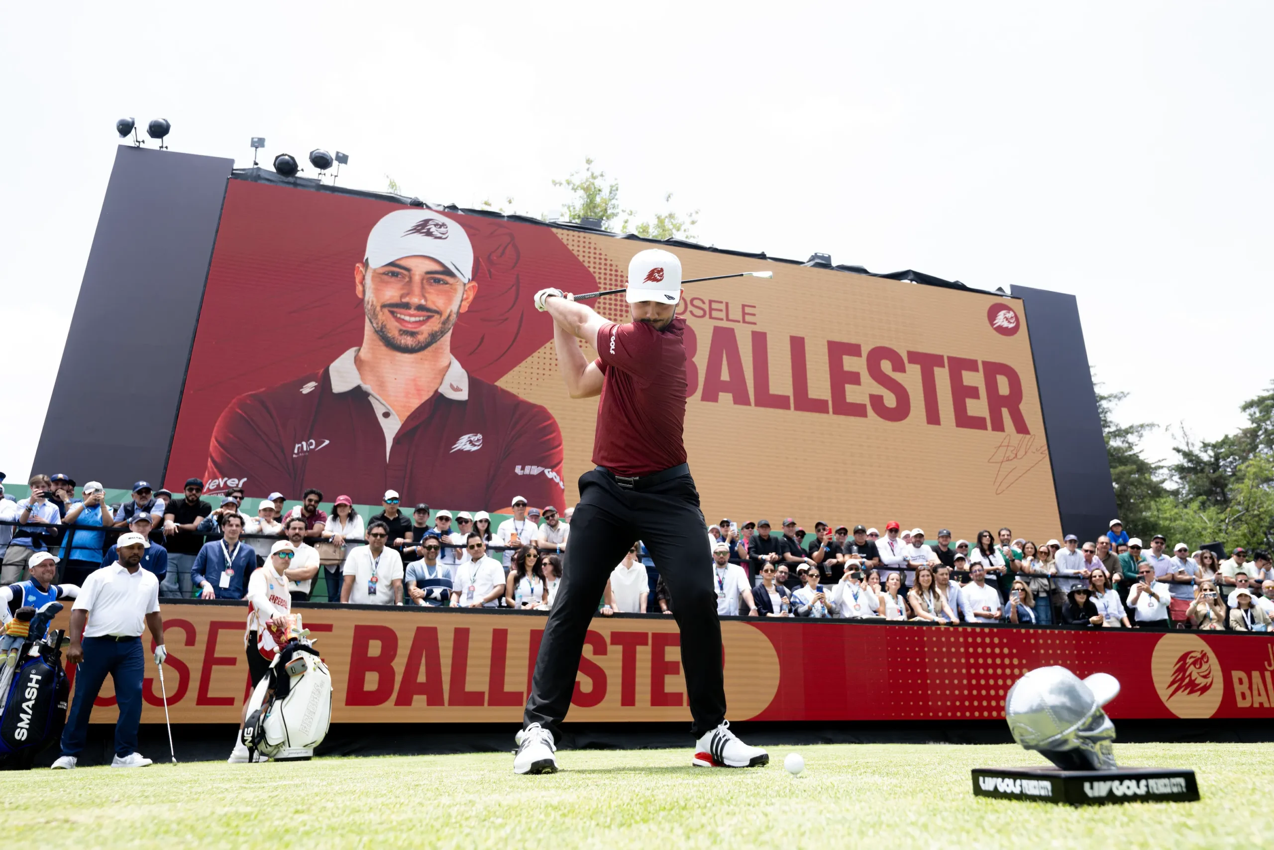 LIV Golf México Josele Ballester tercer lugar podio español