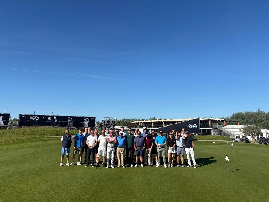 Agencias y directores de campos en una jornada de golf del road trip de la Costa del Sol en Países Bajos