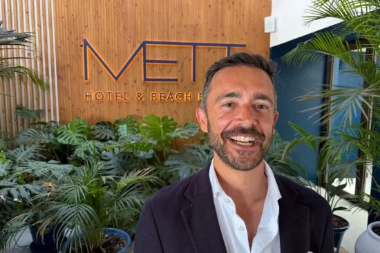 Ignacio Gómez-Escolar, nuevo vicepresidente de AEHCOS, en el hotel METT Hotel & Beach Resort Marbella